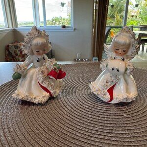 Vintage 1958 Holt Howard Ermine Angels